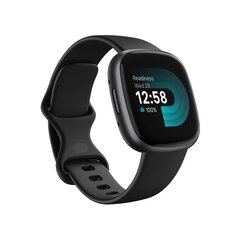 Fitbit Versa 4 Black/Graphite hind ja info | Nutikellad (smartwatch) | kaup24.ee