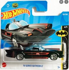 Игрушечный автомобиль 2022 - 131 - HCV64 Hot Wheels TV Series Batmobile цена и информация | Игрушки для мальчиков | kaup24.ee