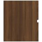 vidaXL valamukapp, pruun tamm, 90 x 38,5 x 45 cm, tehispuit hind ja info | Vannitoa komplektid | kaup24.ee