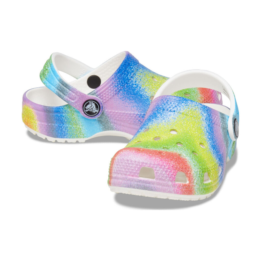 Plätud Crocs™ Classic Spray Dye Clog Kid's 208094 201927 hind ja info | Laste sussid ja plätud | kaup24.ee