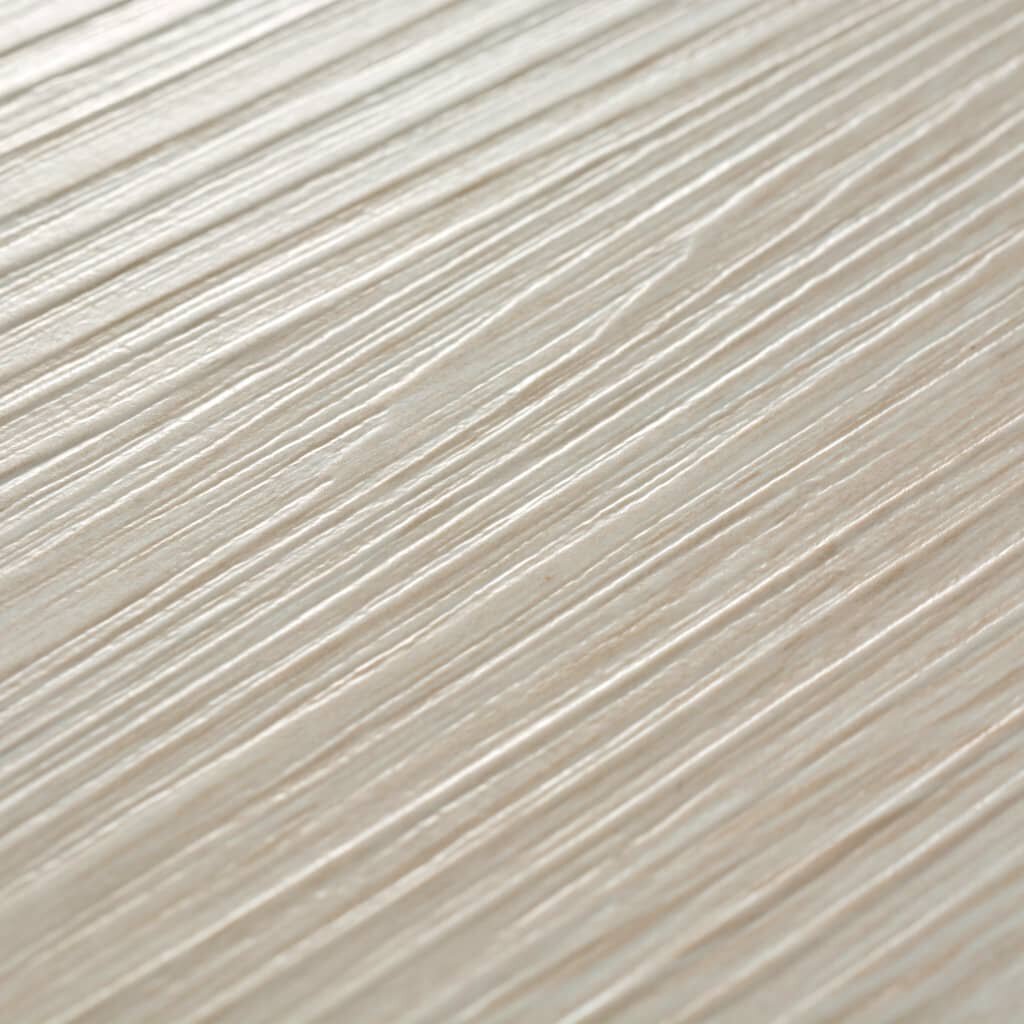 vidaXL iseliimuvad PVC-põrandaplaadid 2,51 m², 2 mm, tamm, valge цена и информация | Terrassipõrandad | kaup24.ee