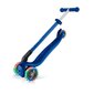 Tõukeratas Globber Primo Foldable Plus Lights / Navy Blue, sinine hind ja info | Tõukerattad | kaup24.ee