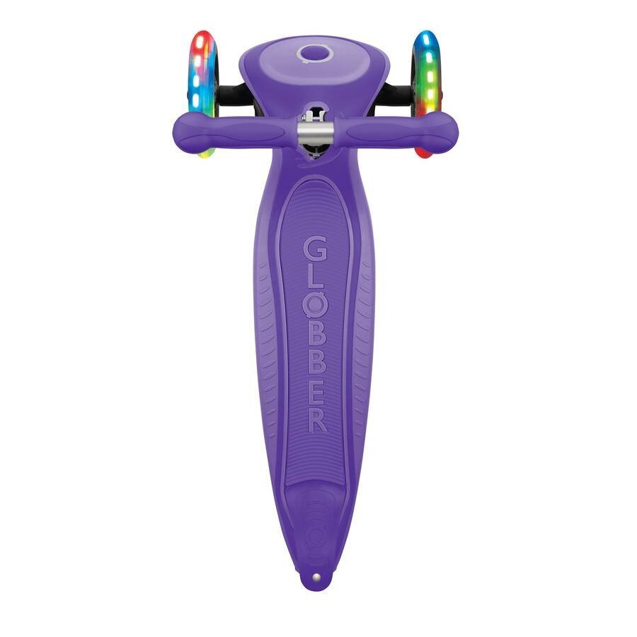 Tõukeratas Globber Primo Foldable Plus Lights / Purple, lilla hind ja info | Tõukerattad | kaup24.ee