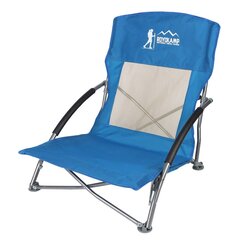 Складной туристический и пляжный стул, 55x58x64, синий цена и информация | Туристическая мебель | kaup24.ee