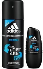 Adidas Cool&Dry Fresh дезодорант-спрей для мужчин 250 ml цена и информация | Парфюмированная косметика для мужчин | kaup24.ee