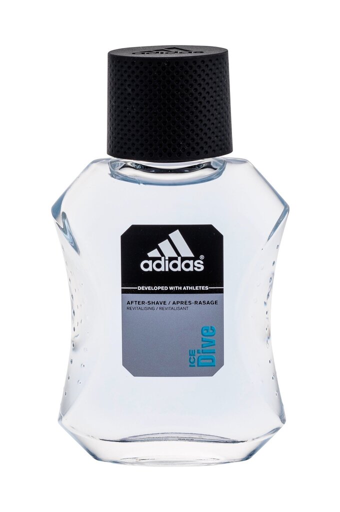 Adidas Ice Dive Aftershave meestele 50 ml цена и информация | Lõhnastatud kosmeetika meestele | kaup24.ee