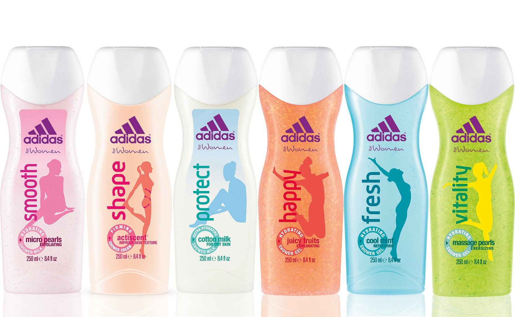 Dušigeel Adidas Fresh naistele 400 ml hind ja info | Dušigeelid, õlid | kaup24.ee