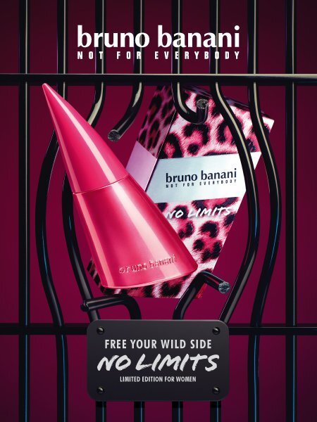 Naiste parfümeeria Bruno Banani No Limits EDT 40 ml цена и информация | Naiste parfüümid | kaup24.ee