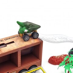 Dinosaurus veoauto koos Woopie kaatriga hind ja info | Poiste mänguasjad | kaup24.ee