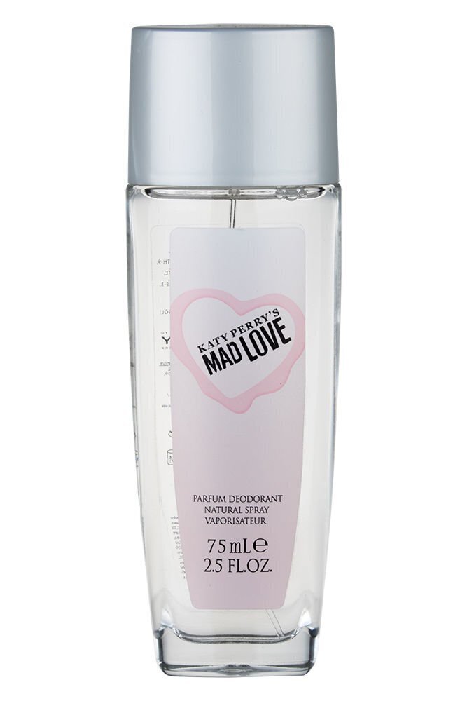 Spreideodorant Katy Perry Katy Perry´s Mad Love naistele 75 ml hind ja info | Lõhnastatud kosmeetika naistele | kaup24.ee