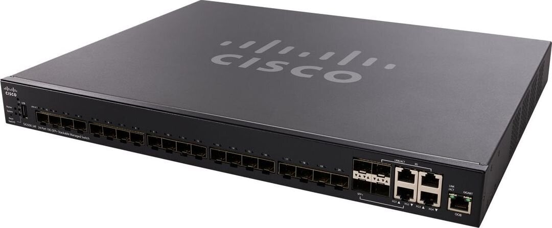 Cisco SX350X-24F-K9-EU цена и информация | Lülitid (Switch) | kaup24.ee