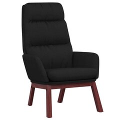 Кресло для отдыха, черное цена и информация | Садовые стулья, кресла, пуфы | kaup24.ee
