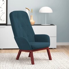 Тканевое кресло, 67x59x77 см, синий цена и информация | Садовые стулья, кресла, пуфы | kaup24.ee