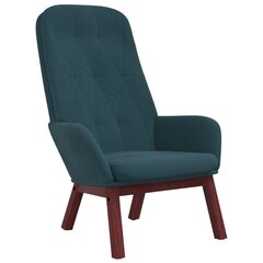 Тканевое кресло, 67x59x77 см, синий цена и информация | Садовые стулья, кресла, пуфы | kaup24.ee