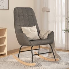 Кресло-качалка, серое цена и информация | Кресла в гостиную | kaup24.ee