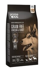 PrimaDog GrainFree täistoit hirveliha-kalkuni 10kg hind ja info | Kuivtoit koertele | kaup24.ee