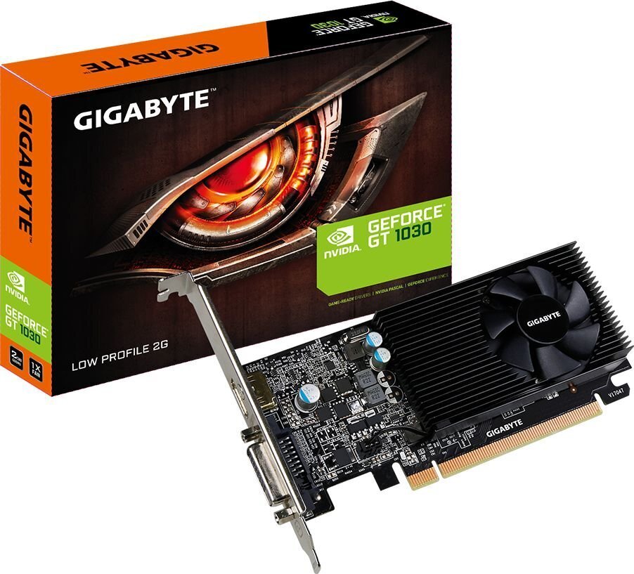 Videokaart Gigabyte GeForce GT 1030, 2GB цена и информация | Videokaardid (GPU) | kaup24.ee