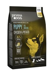 Prima Dog täistoit kana-kartuli väikest tõugu kutsikatele 2 kg hind ja info | Kuivtoit koertele | kaup24.ee