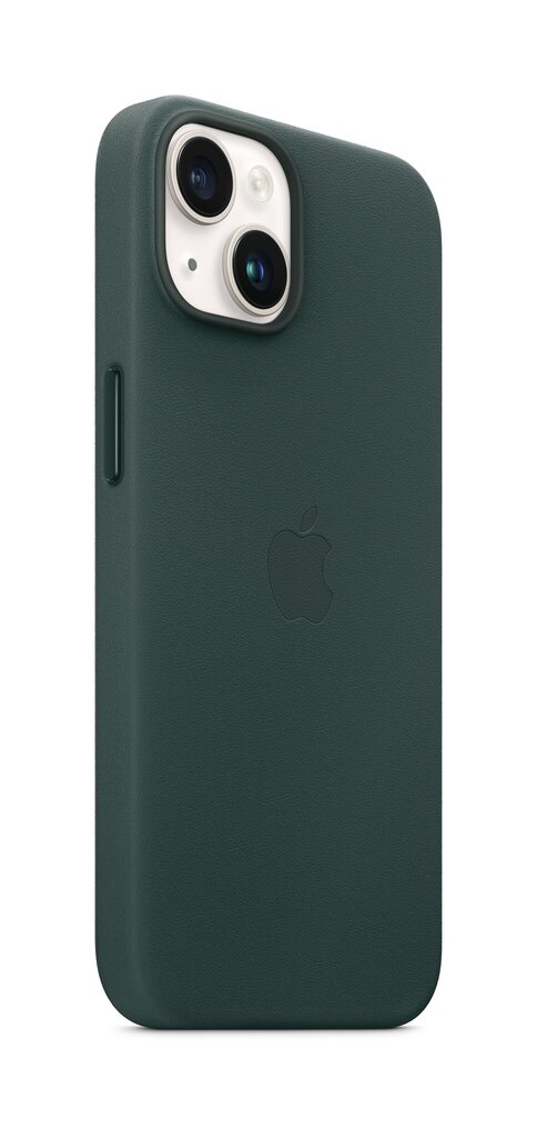 Apple Leather Case MagSafe MPP53ZM/A Forest Green цена и информация | Telefoni kaaned, ümbrised | kaup24.ee