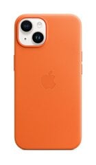 Apple Leather Case MagSafe MPP83ZM/A Orange цена и информация | Чехлы для телефонов | kaup24.ee