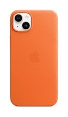 Apple Leather Case MagSafe MPPR3ZM/A Orange hind ja info | Apple Mobiiltelefonid, foto-, videokaamerad | kaup24.ee