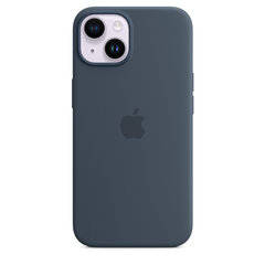 iPhone 14 Silicone Case with MagSafe - Storm Blue hind ja info | Telefoni kaaned, ümbrised | kaup24.ee