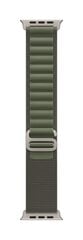 49mm Green Alpine Loop - Large цена и информация | Аксессуары для смарт-часов и браслетов | kaup24.ee