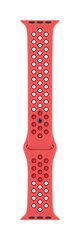 45mm Bright Crimson/Gym Red Nike Sport Band hind ja info | Nutikellade ja nutivõrude tarvikud | kaup24.ee
