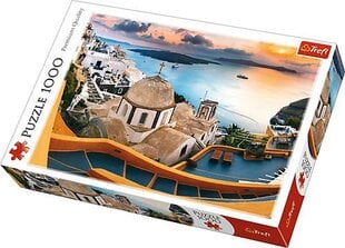 TREFL Pusle 1000 Santorini цена и информация | Пазлы | kaup24.ee