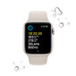 Apple Watch SE GPS + Cellular 44mm Starlight Aluminium Case with Starlight Sport Band - Regular 2nd Gen - MNPT3UL/A hind ja info | Nutikellad (smartwatch) | kaup24.ee