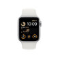 Apple Watch SE GPS + Cellular 44mm Silver Aluminium Case with White Sport Band - Regular 2nd Gen - MNQ23UL/A цена и информация | Nutikellad (smartwatch) | kaup24.ee