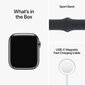 Apple Watch Series 8 GPS + Cellular 45mm Graphite Stainless Steel Case ,Midnight Sport Band - MNKU3UL/A hind ja info | Nutikellad (smartwatch) | kaup24.ee