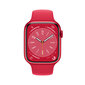 Apple Watch Series 8 GPS 41mm (PRODUCT)RED Aluminium Case ,(PRODUCT)RED Sport Band - MNP73EL/A LV-EE цена и информация | Nutikellad (smartwatch) | kaup24.ee