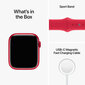 Apple Watch Series 8 GPS 41mm (PRODUCT)RED Aluminium Case ,(PRODUCT)RED Sport Band - MNP73EL/A LV-EE цена и информация | Nutikellad (smartwatch) | kaup24.ee