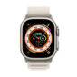 Apple Watch Ultra GPS + Cellular, 49mm Titanium Case ,Starlight Alpine Loop - Small MQFQ3EL/A LV-EE цена и информация | Nutikellad (smartwatch) | kaup24.ee