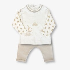 Комплект для малышей, кремовый цена и информация | Комплекты одежды для новорожденных | kaup24.ee