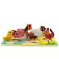 Tooky Toy puidust puzzle, taluloomad цена и информация | Imikute mänguasjad | kaup24.ee