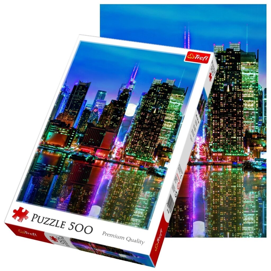 TREFL Pusle 500 Manhattan hind ja info | Pusled | kaup24.ee