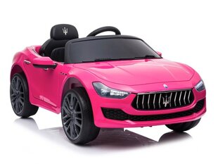 Maserati Ghibli, 12v Розовый цена и информация | Электромобили для детей | kaup24.ee