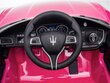 Maserati Ghibli, 12v Roosa hind ja info | Laste elektriautod | kaup24.ee