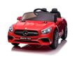 Mercedes SL63 AMG läikiv punane, 12 V цена и информация | Laste elektriautod | kaup24.ee