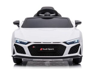 Audi R8 Sport белый, 12v электромобиль одноместный цена и информация | Электромобили для детей | kaup24.ee