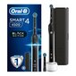 Oral-B Smart 4 4500 CrossAction Black Edition hind ja info | Elektrilised hambaharjad | kaup24.ee