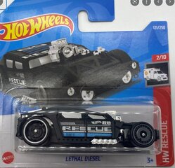 <p>Игрушечный автомобиль 2022 - 121 - HCT84 Hot Wheels Lethal Diesel</p>
 цена и информация | Развивающий мелкую моторику - кинетический песок KeyCraft NV215 (80 г) детям от 3+ лет, бежевый | kaup24.ee