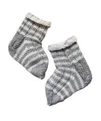 Детские носки ручной вязки - длина стопы 6-12 месяцев, 9 см. цена и информация | Колготки, носочки для новорожденных | kaup24.ee