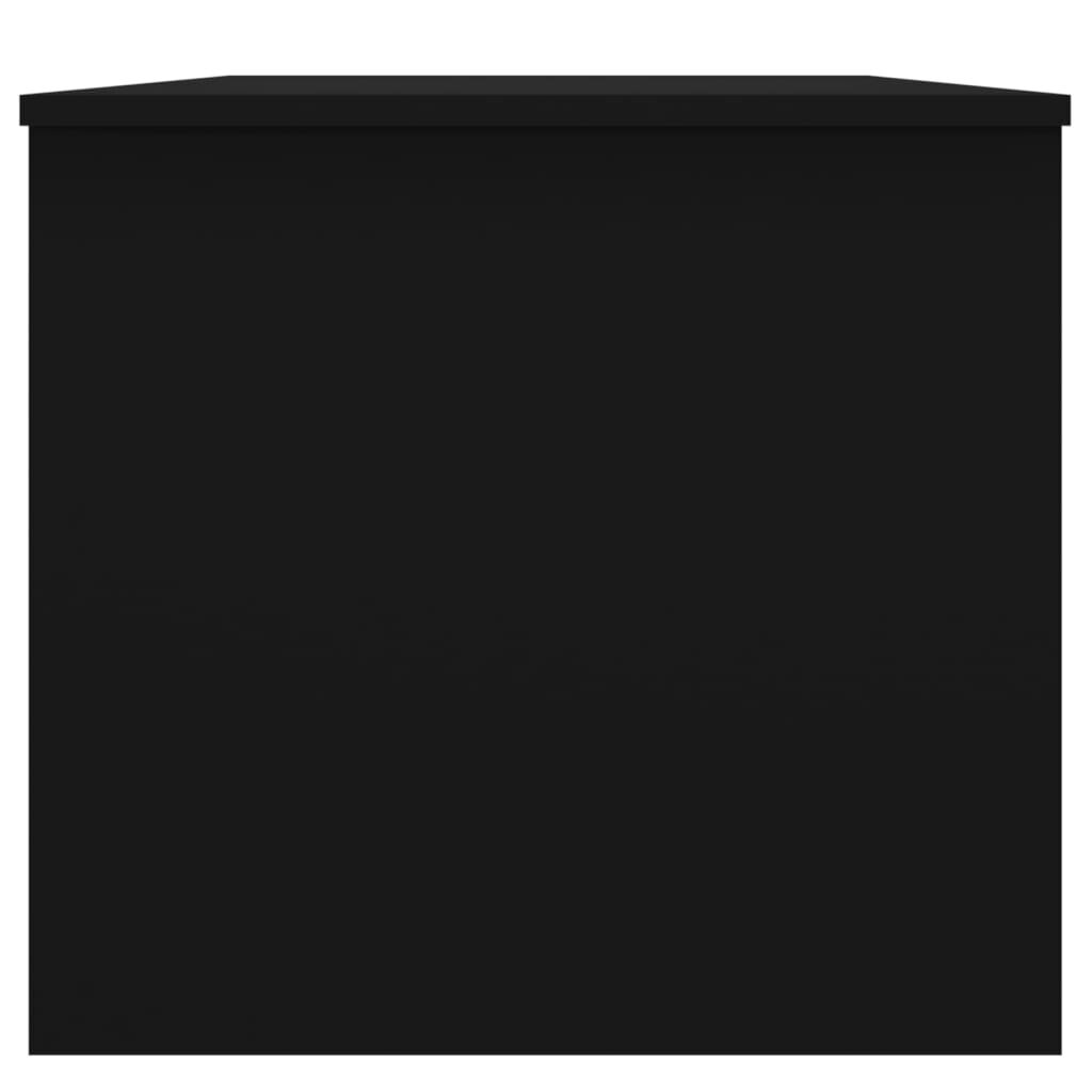 Kohvilaud vidaXL, must, 102 x 50,5 x 46,5 cm, tehispuit hind ja info | Diivanilauad | kaup24.ee