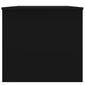 Kohvilaud vidaXL, must, 102 x 50,5 x 46,5 cm, tehispuit hind ja info | Diivanilauad | kaup24.ee