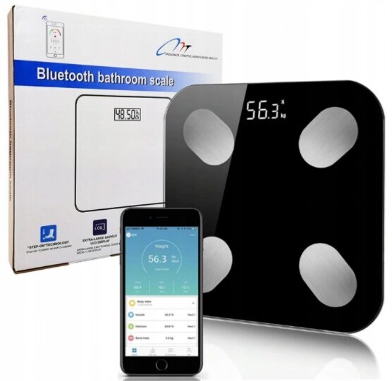 Nutikas vannitoakaal Bluetooth funktsiooniga hind ja info | Kaalud | kaup24.ee