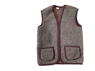 Villane vest, pruun hind ja info | Meeste vestid | kaup24.ee