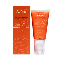 Päikesekaitsekreem Avene Eau Thermale Face Cream SPF50+, 50ml цена и информация | Кремы от загара | kaup24.ee